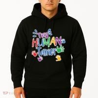 Funny Tiny Human Tamer Daycare Provider Teacher Gift Hoodie thumb 2