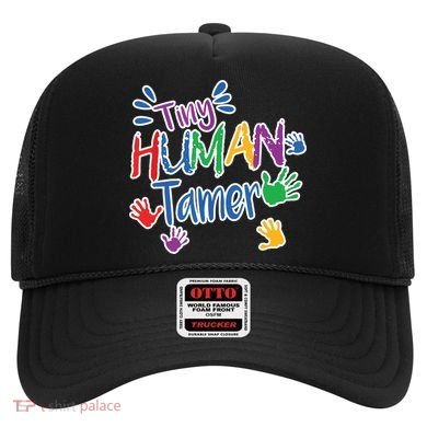 Funny Tiny Human Tamer Daycare Provider Teacher Gift Hat