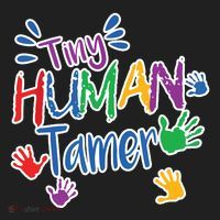 Funny Tiny Human Tamer Daycare Provider Teacher Gift Hat thumb 2