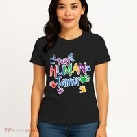 Funny Tiny Human Tamer Daycare Provider Teacher Gift Women's T-Shirt thumb 4