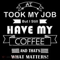 Funny Tech Humor Coffee Lover For Unemployed Remote Workers Women's Tank Top thumb 5