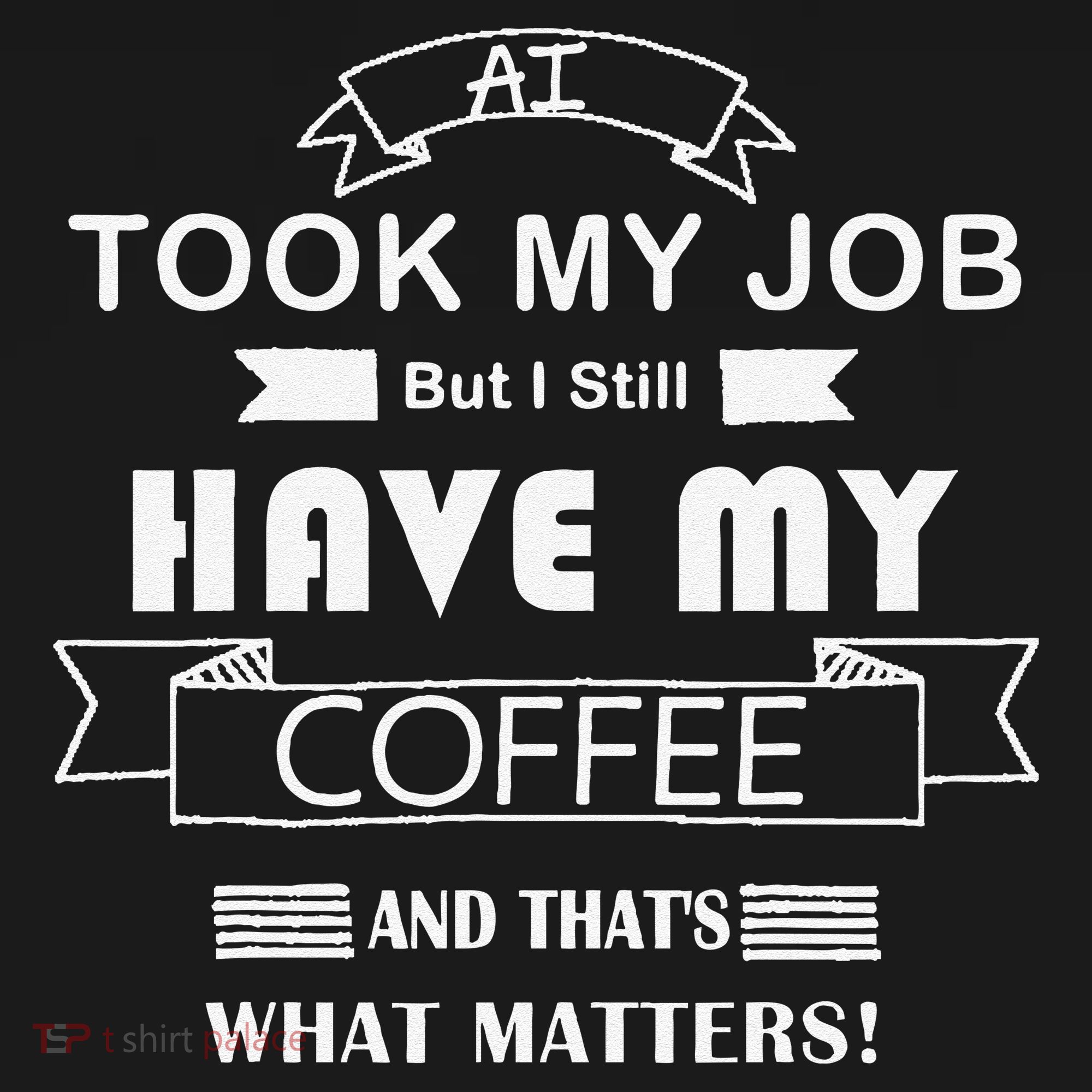 Funny Tech Humor Coffee Lover For Unemployed Remote Workers Tank Top