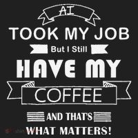 Funny Tech Humor Coffee Lover For Unemployed Remote Workers Golf Towel thumb 3