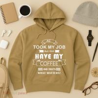 Funny Tech Humor Coffee Lover For Unemployed Remote Workers Hoodie thumb 3