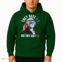 Funny They Hate U.S. Cuz They Ain't U.S. George Washington Hoodie thumb 2