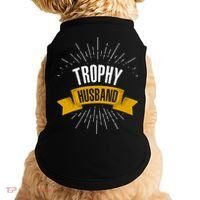 Funny Trophy Husband Wedding Anniversary Doggie Tank thumb 0