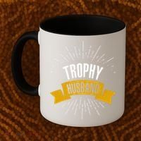 Funny Trophy Husband Wedding Anniversary Coffee Mug thumb 2
