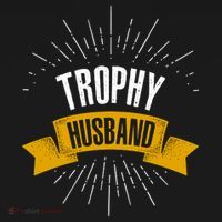 Funny Trophy Husband Wedding Anniversary Polo thumb 3