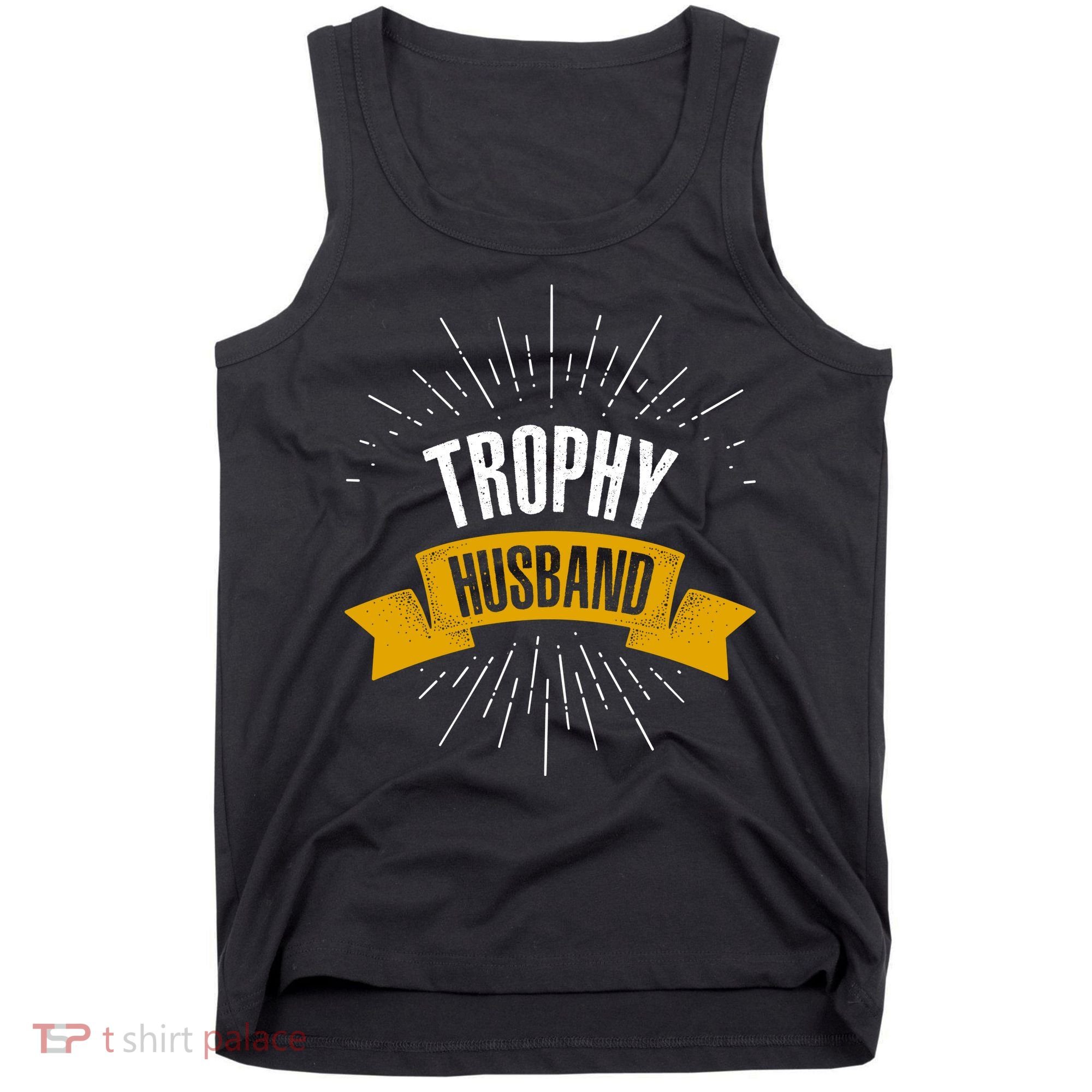 Funny Trophy Husband Wedding Anniversary Tank Top