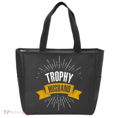 Funny Trophy Husband Wedding Anniversary Tote Bag