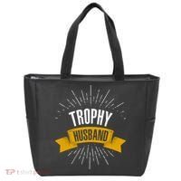 Funny Trophy Husband Wedding Anniversary Tote Bag thumb 0