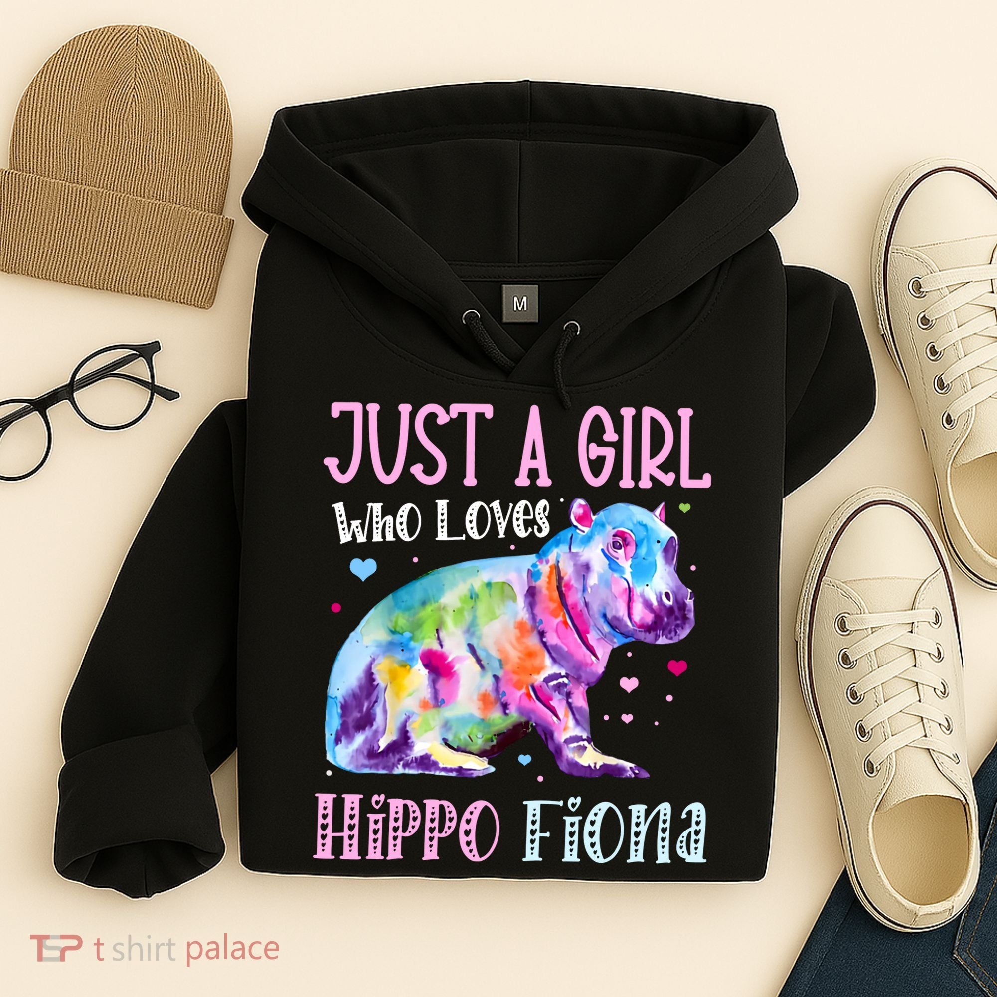 Fiona The Hippo Baby Love Hippo Fiona Hoodie