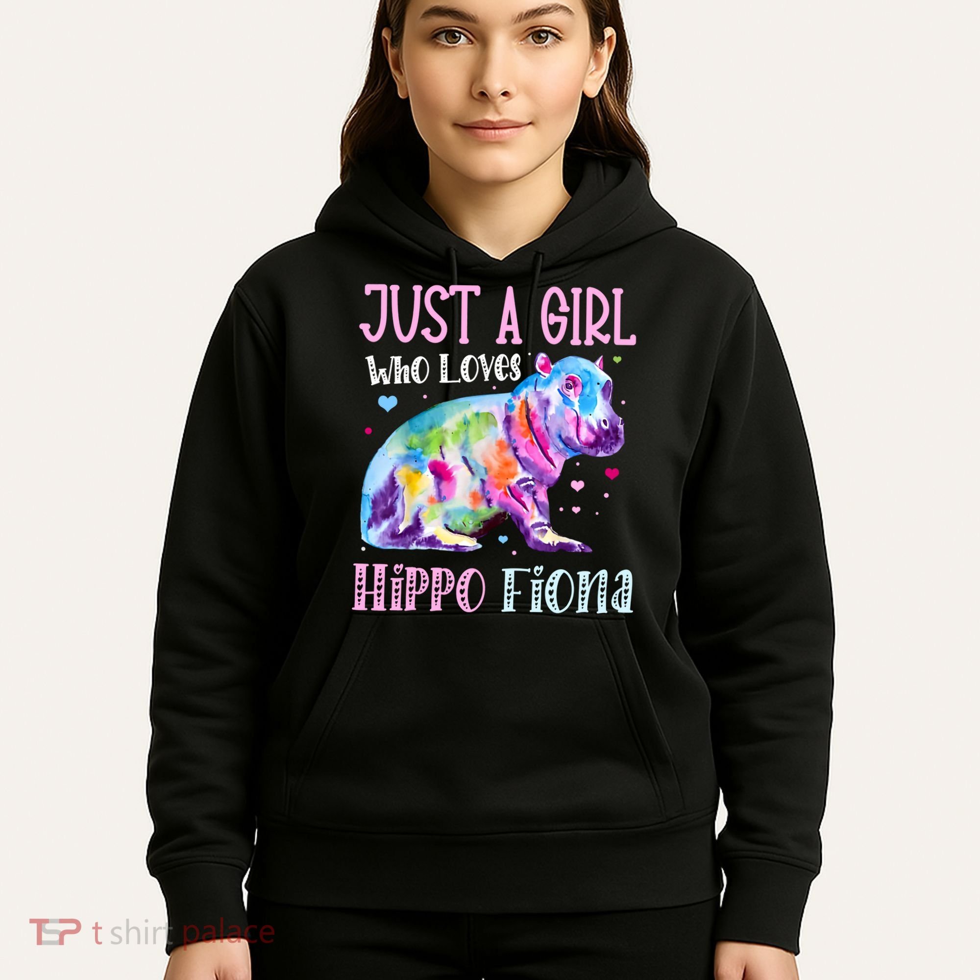 Fiona The Hippo Baby Love Hippo Fiona Hoodie