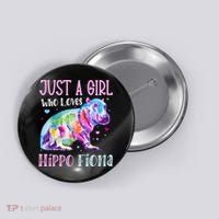 Fiona The Hippo Baby Love Hippo Fiona Button thumb 0