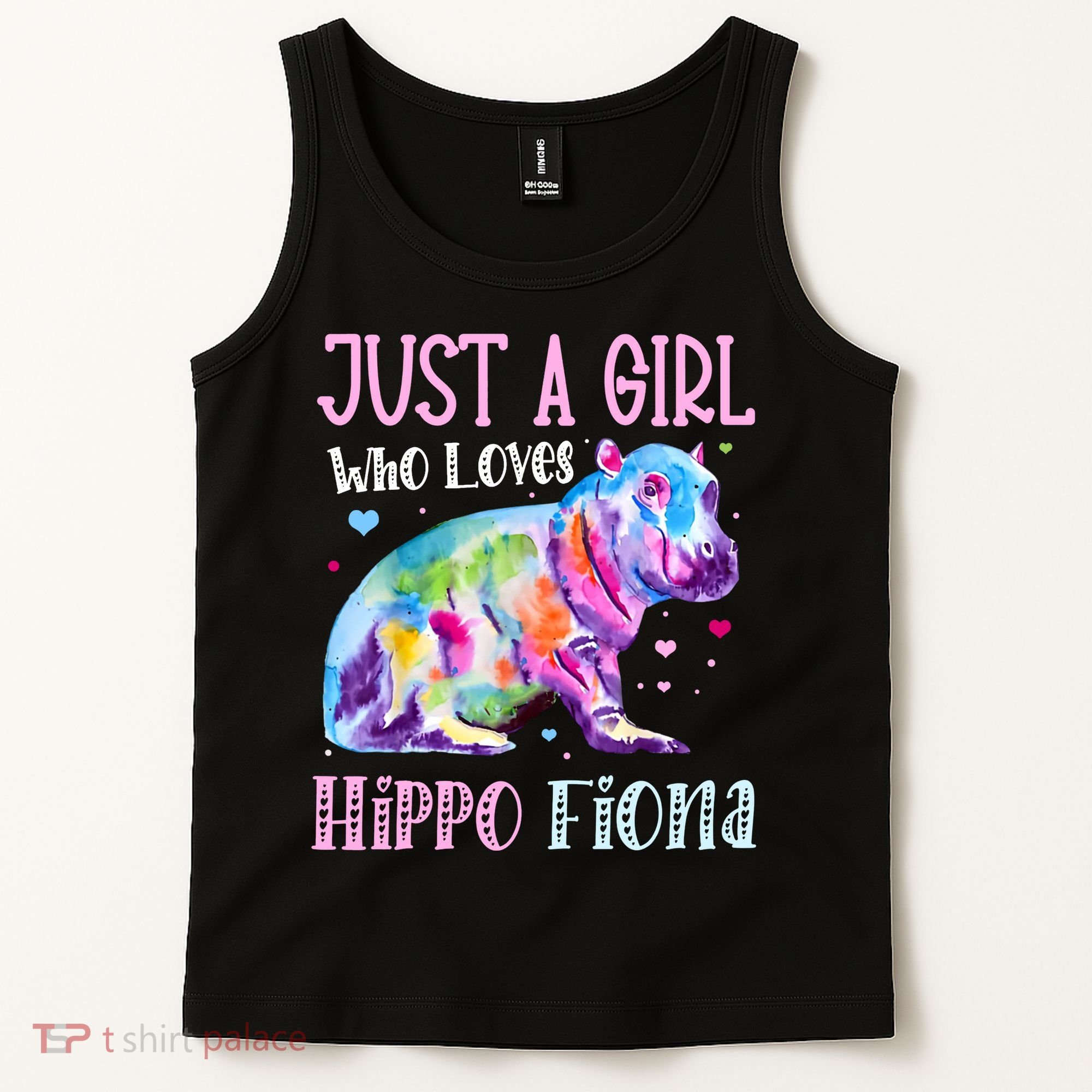 Fiona The Hippo Baby Love Hippo Fiona Tank Top