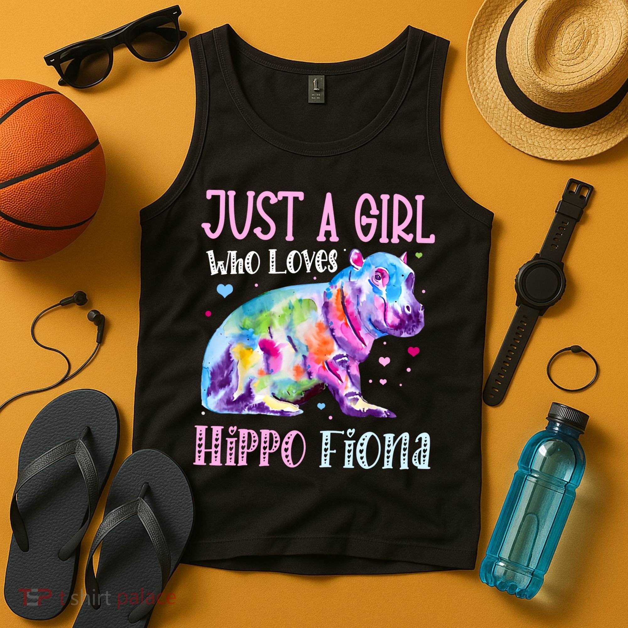 Fiona The Hippo Baby Love Hippo Fiona Tank Top