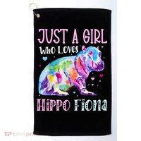Fiona The Hippo Baby Love Hippo Fiona Golf Towel thumb 0