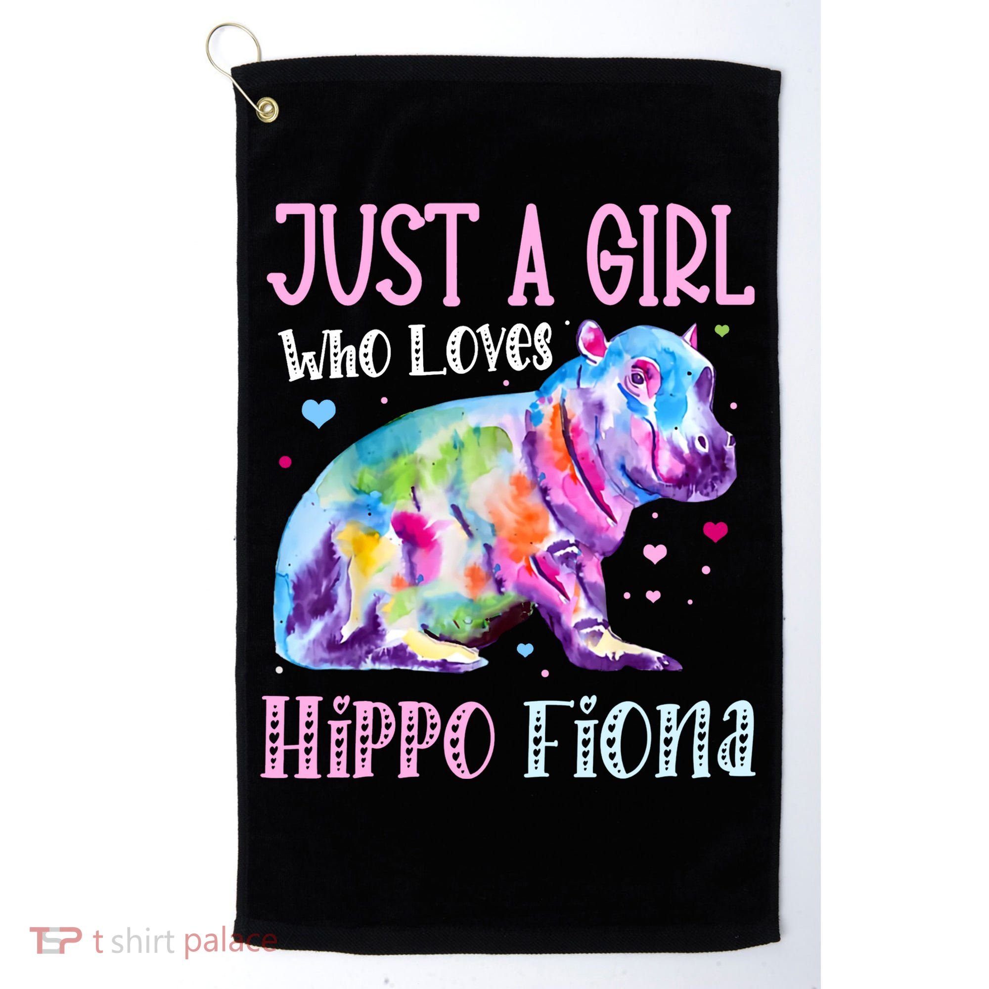 Fiona The Hippo Baby Love Hippo Fiona Golf Towel