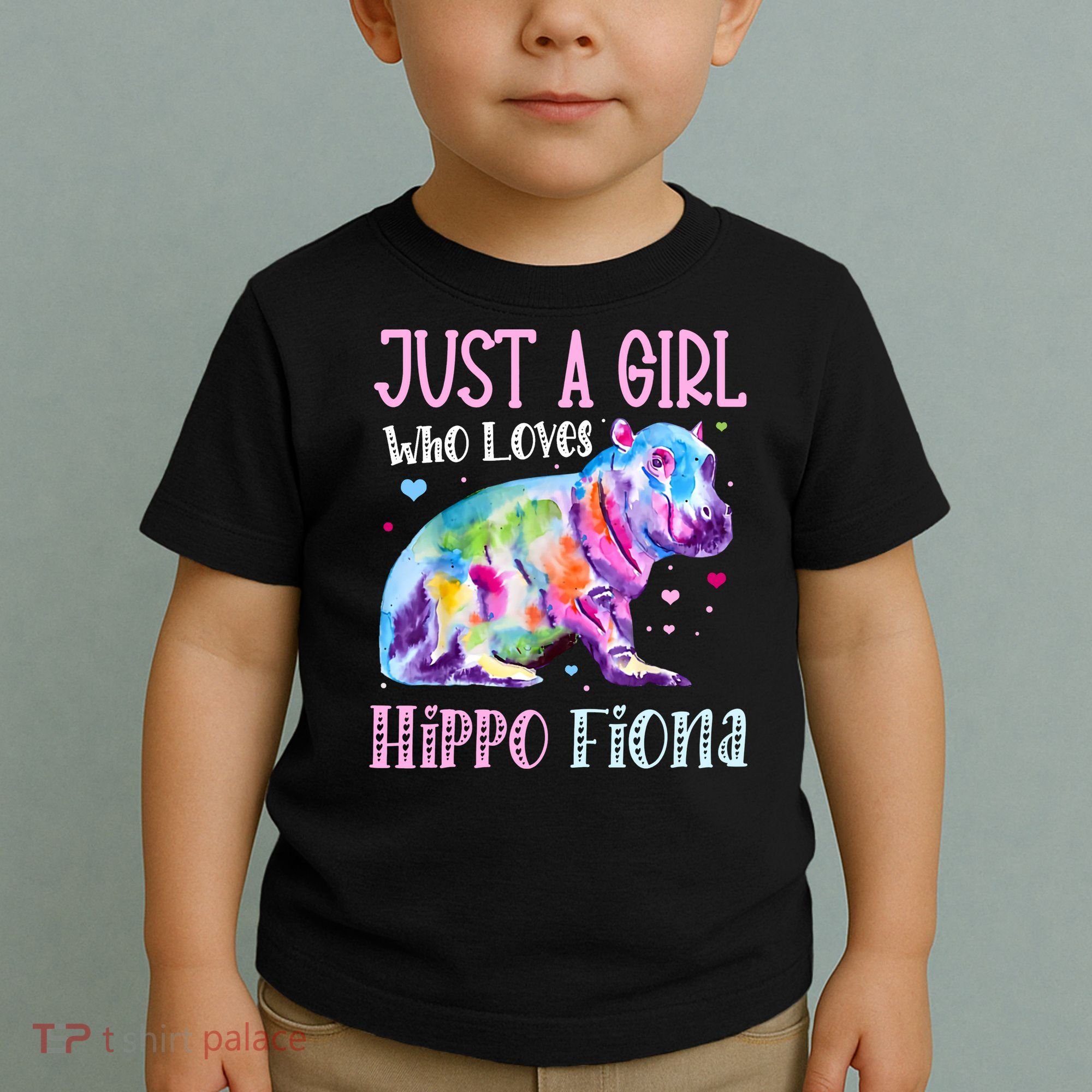 Fiona The Hippo Baby Love Hippo Fiona Toddler T-Shirt