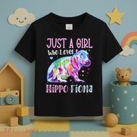 Fiona The Hippo Baby Love Hippo Fiona Toddler T-Shirt thumb 3