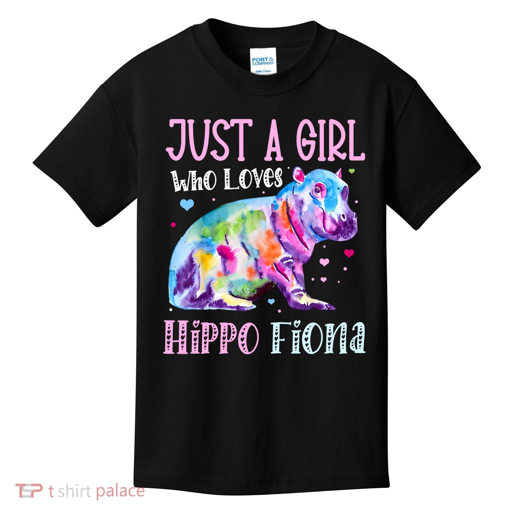 Fiona The Hippo Baby Love Hippo Fiona Kids T-Shirt