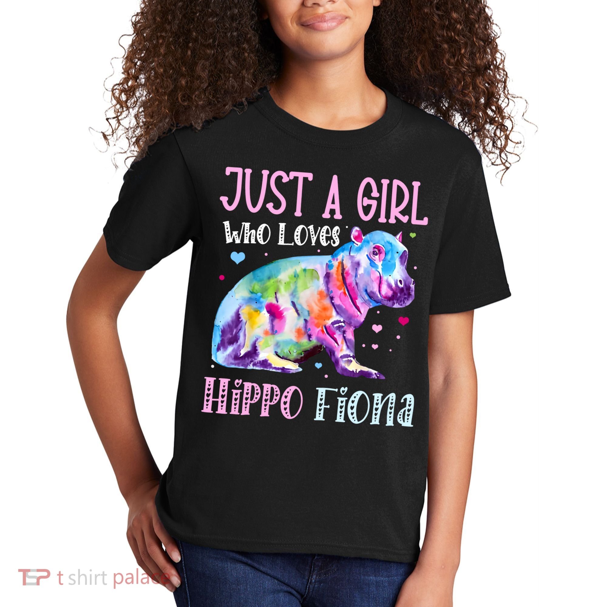 Fiona The Hippo Baby Love Hippo Fiona Kids T-Shirt