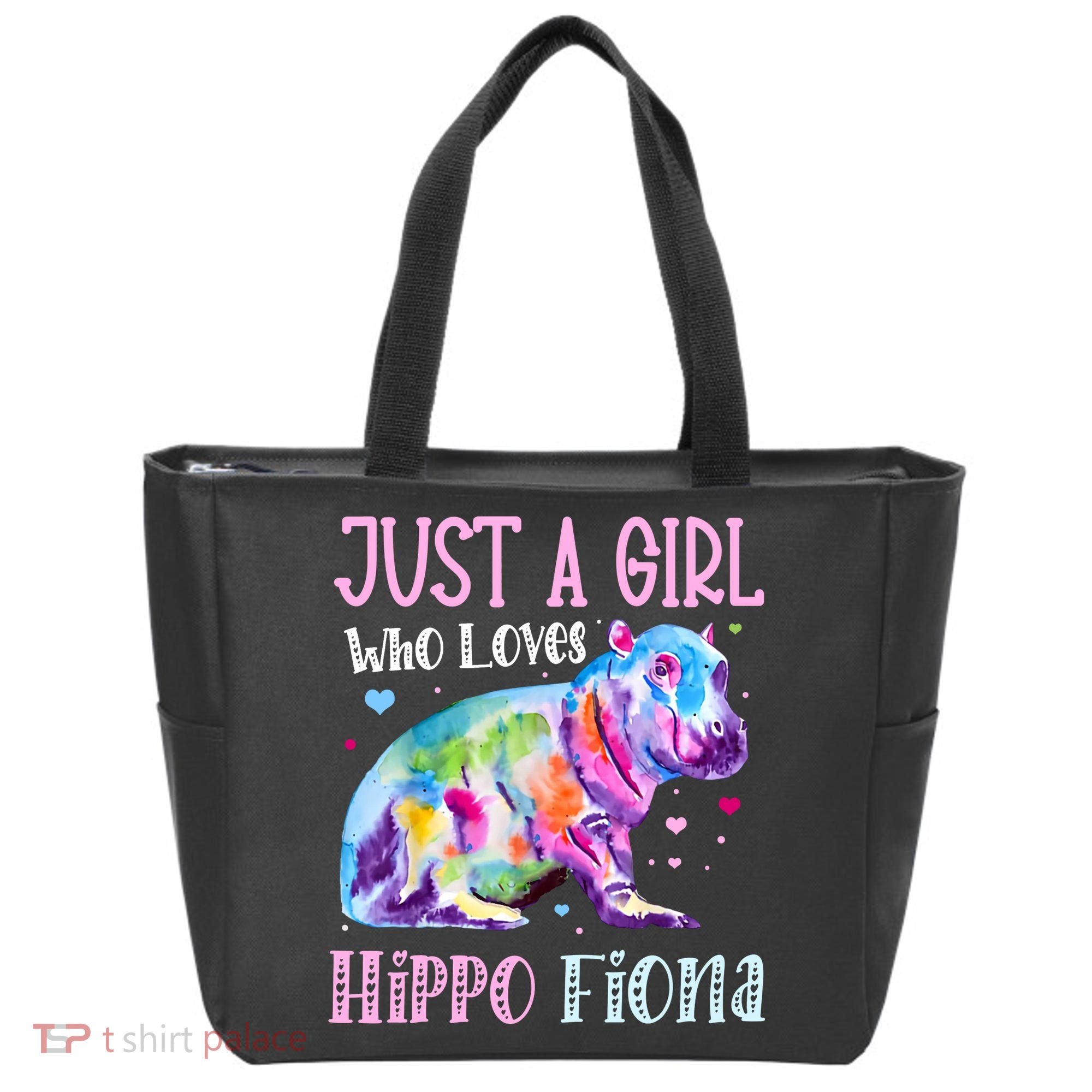 Fiona The Hippo Baby Love Hippo Fiona Tote Bag