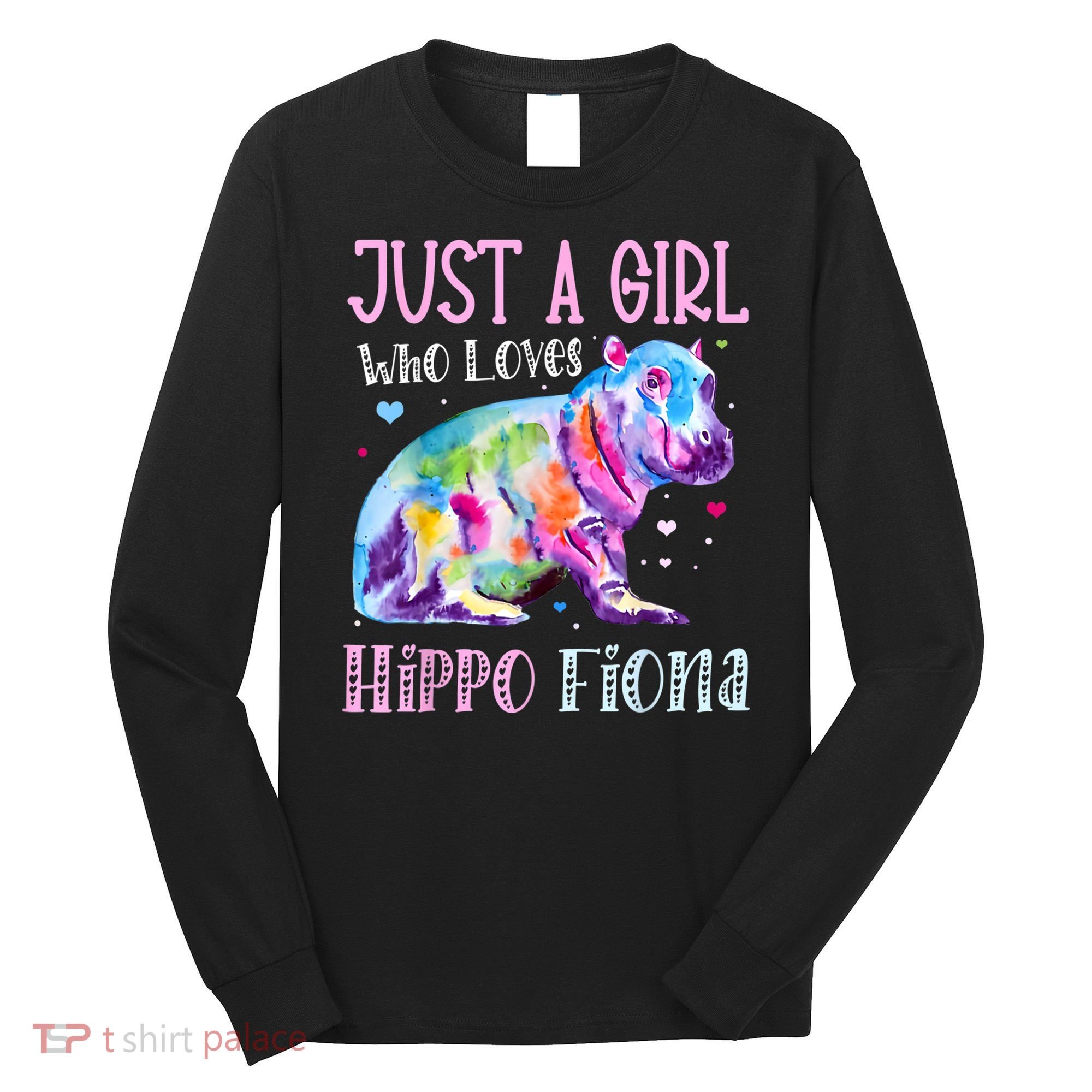 Fiona The Hippo Baby Love Hippo Fiona Long Sleeve Shirt