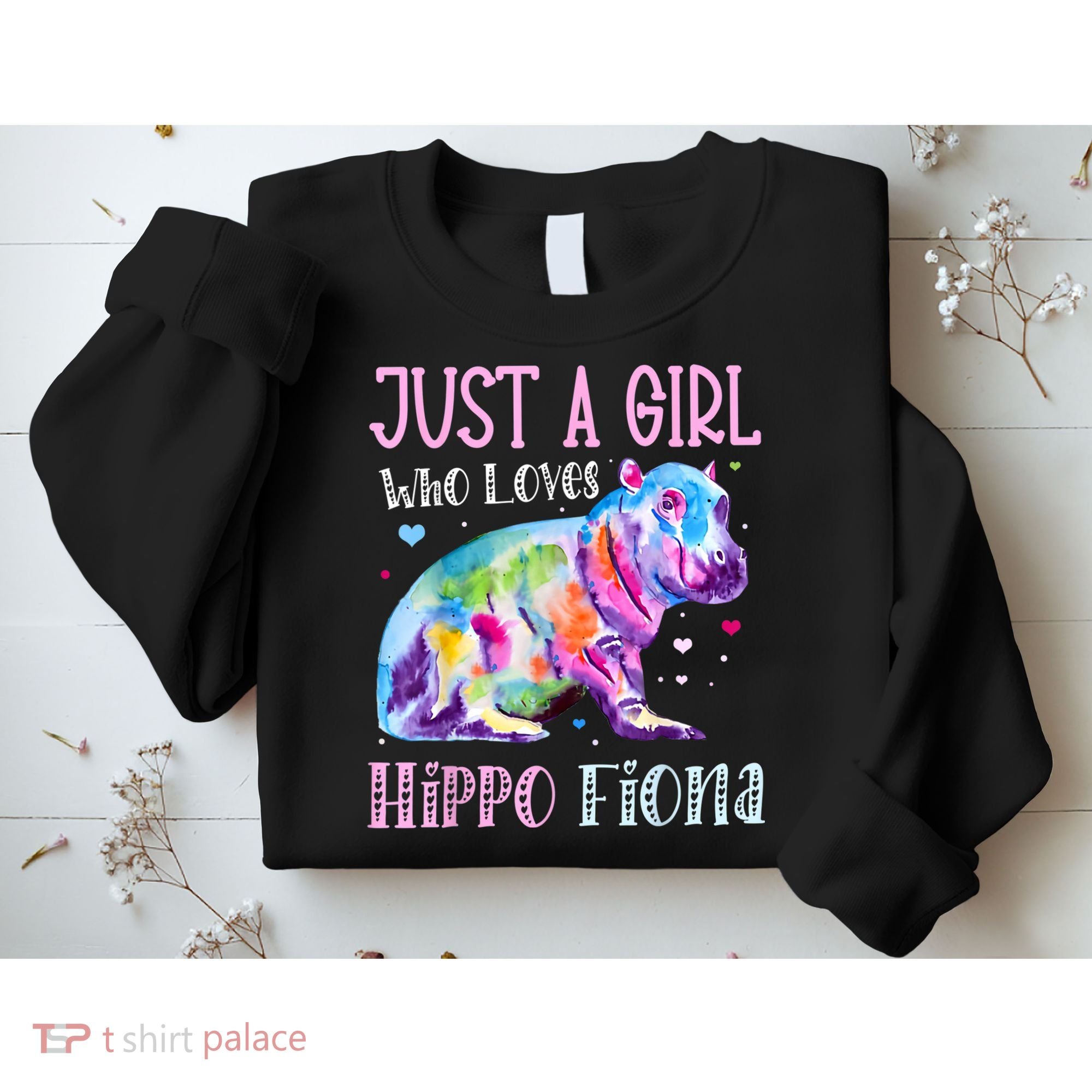 Fiona The Hippo Baby Love Hippo Fiona Sweatshirt