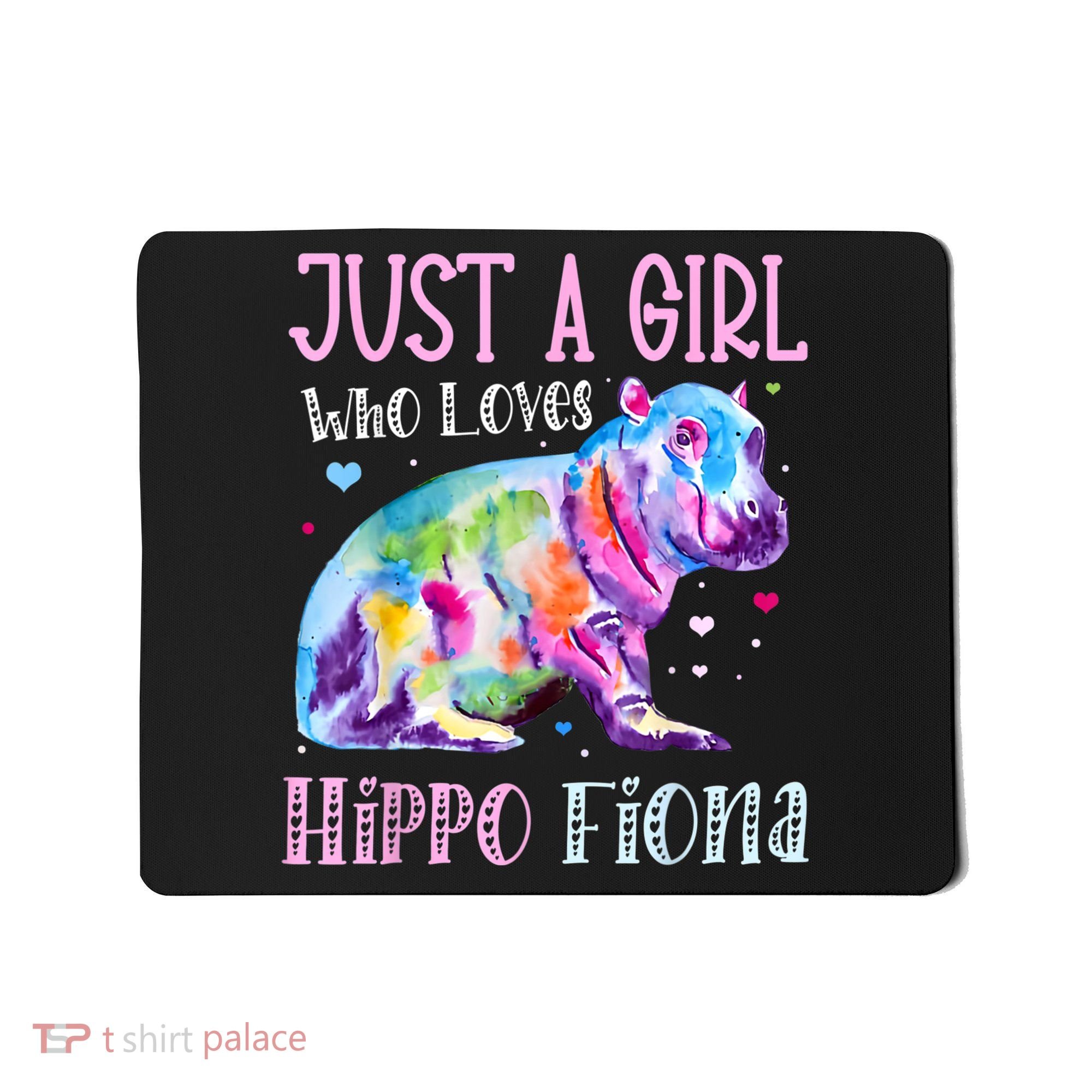 Fiona The Hippo Baby Love Hippo Fiona Mousepad