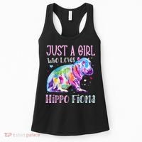 Fiona The Hippo Baby Love Hippo Fiona Women's Tank Top thumb 0