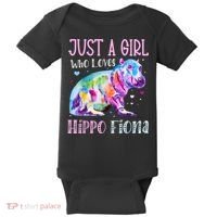 Fiona The Hippo Baby Love Hippo Fiona Baby Bodysuit thumb 0