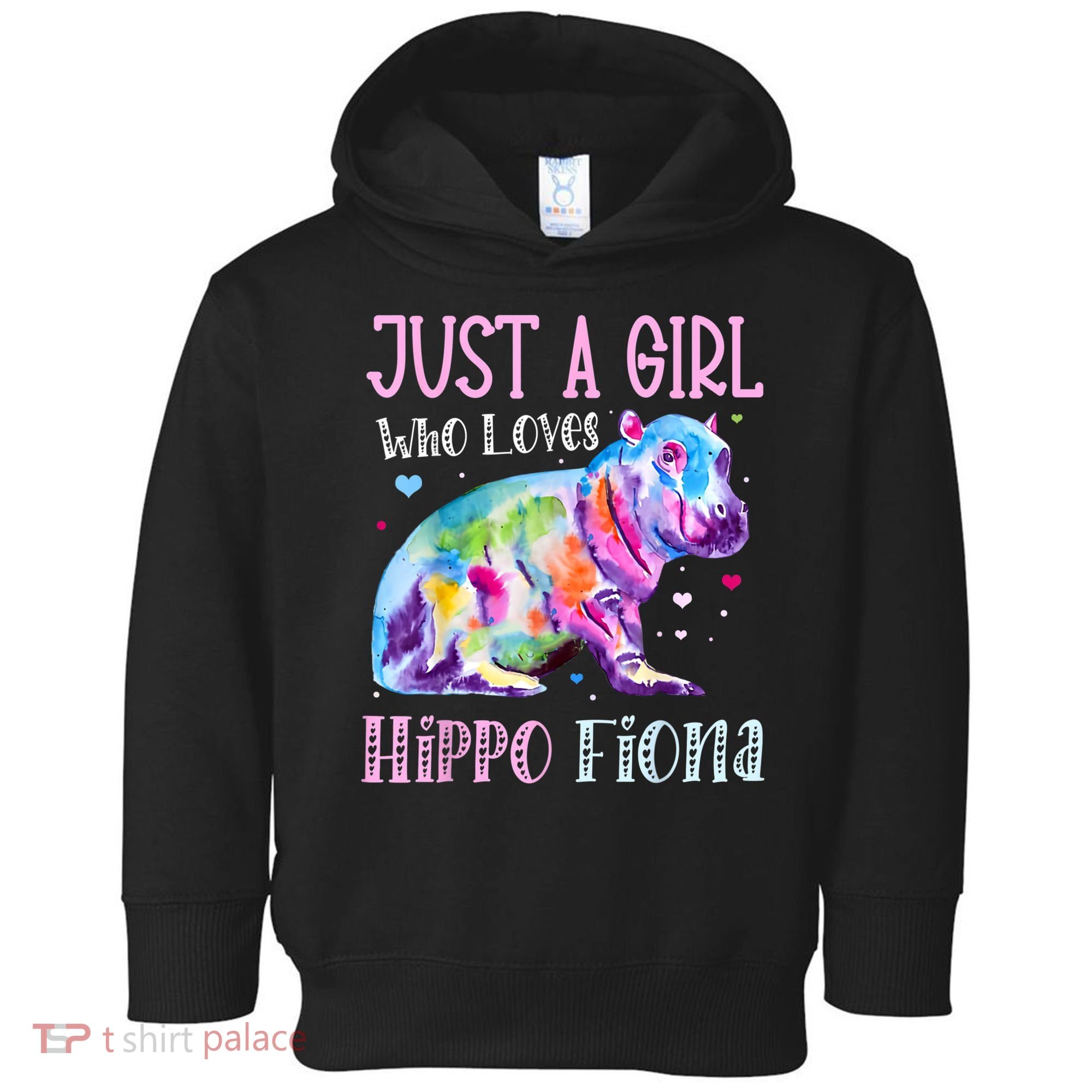 Fiona The Hippo Baby Love Hippo Fiona Toddler Hoodie