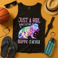 Fiona The Hippo Baby Love Hippo Fiona Tank Top thumb 4