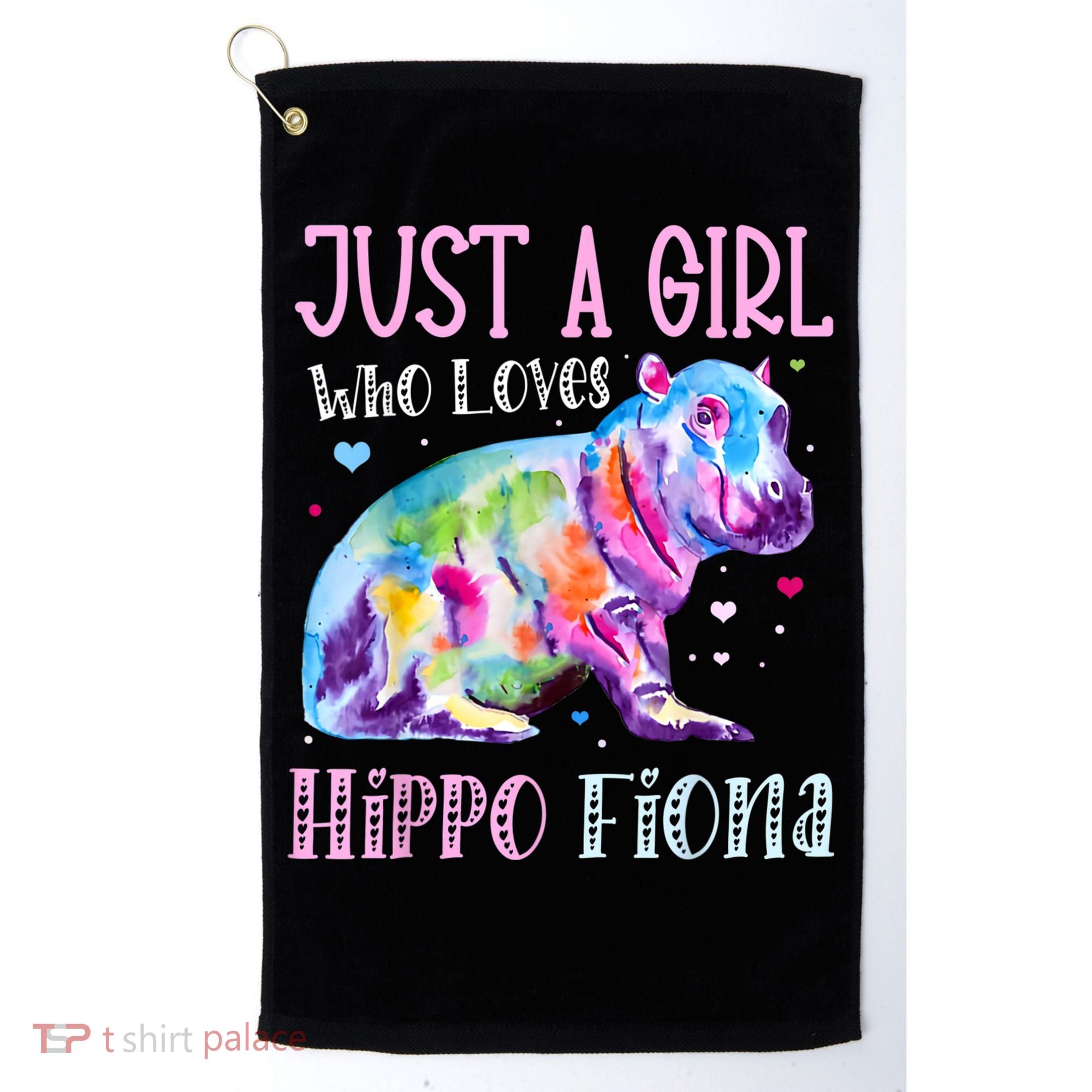 Fiona The Hippo Baby Love Hippo Fiona Golf Towel