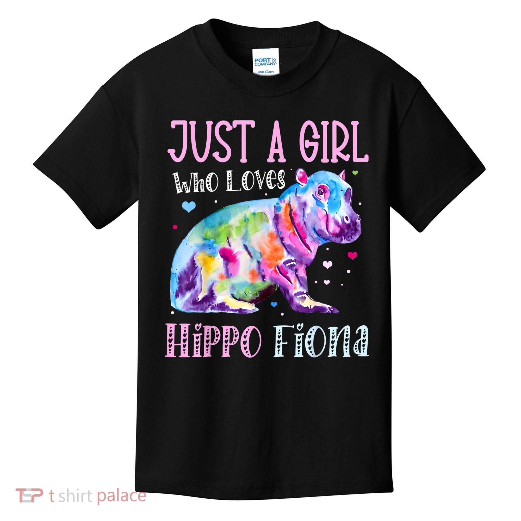 Fiona The Hippo Baby Love Hippo Fiona Kids T-Shirt