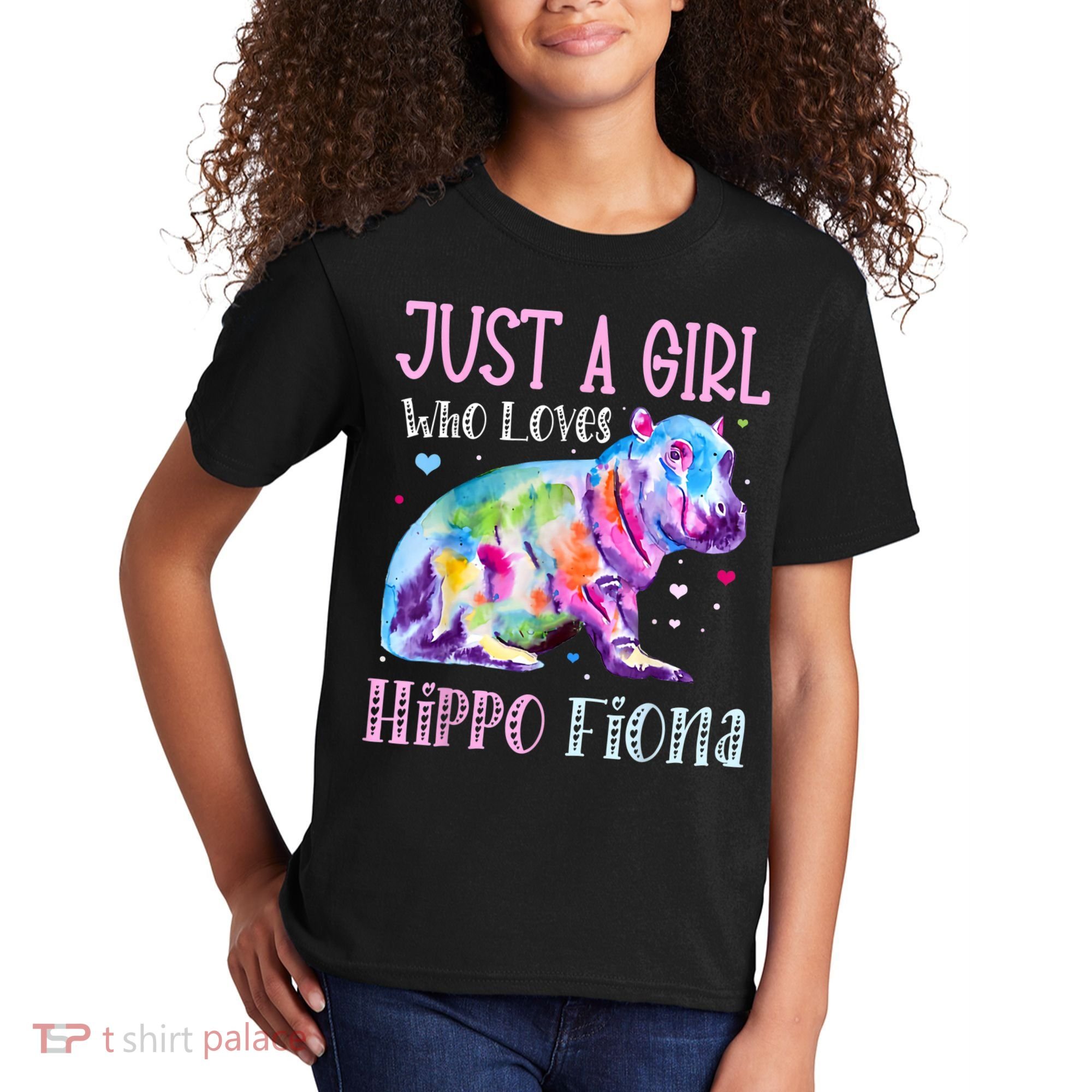 Fiona The Hippo Baby Love Hippo Fiona Kids T-Shirt