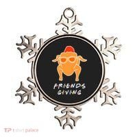 Funny Turkey Happy Friendsgiving Gift For Friends Cute Gift Ornament thumb 0