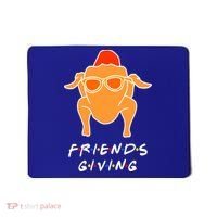 Funny Turkey Happy Friendsgiving Gift For Friends Cute Gift Mousepad thumb 0