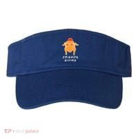Funny Turkey Happy Friendsgiving Gift For Friends Cute Gift Visor thumb 0