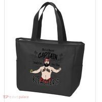 Funny Touchdown HeS Cheer Captain IM On The Bleachers Tote Bag thumb 3