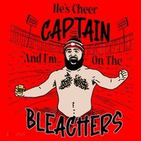 Funny Touchdown HeS Cheer Captain IM On The Bleachers Santa Hat thumb 1