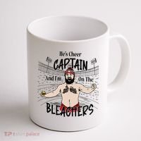 Funny Touchdown HeS Cheer Captain IM On The Bleachers Coffee Mug thumb 1