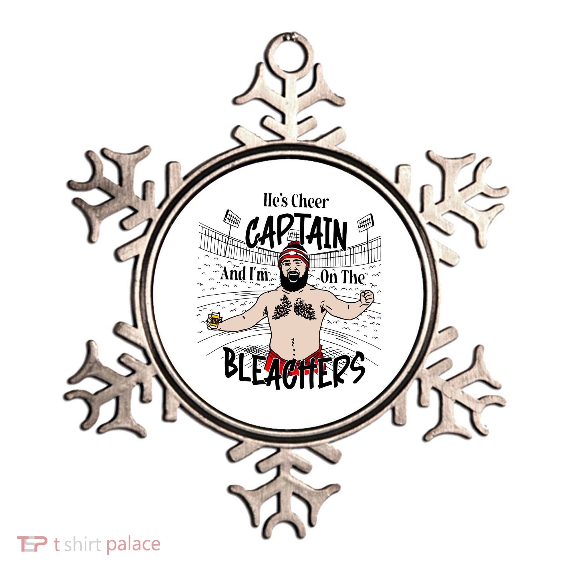 Funny Touchdown HeS Cheer Captain IM On The Bleachers Ornament