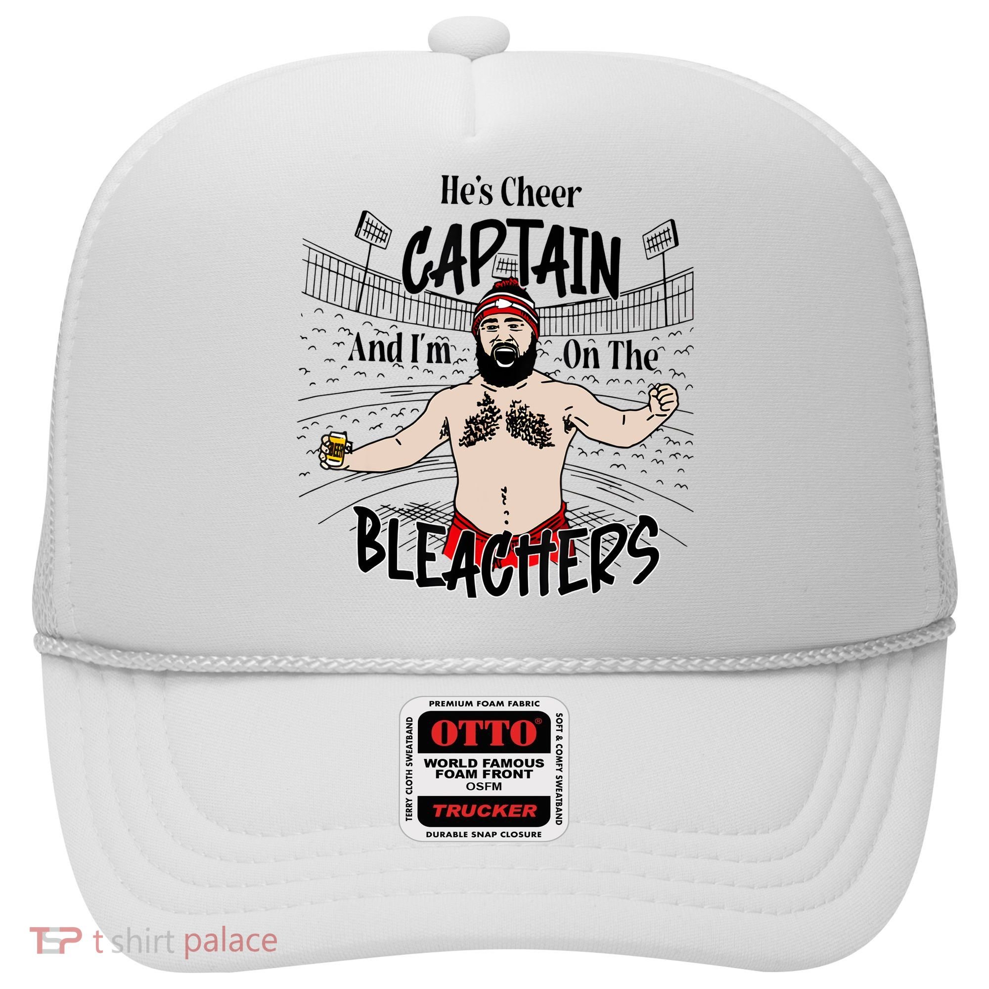 Funny Touchdown HeS Cheer Captain IM On The Bleachers Hat