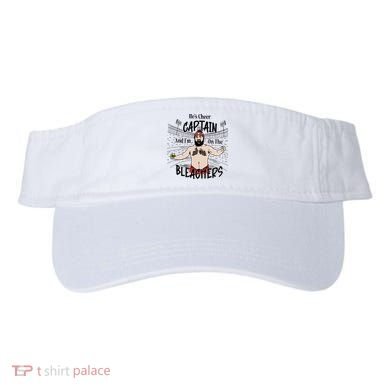 Funny Touchdown HeS Cheer Captain IM On The Bleachers Visor