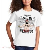 Funny Touchdown HeS Cheer Captain IM On The Bleachers Kids T-Shirt thumb 2