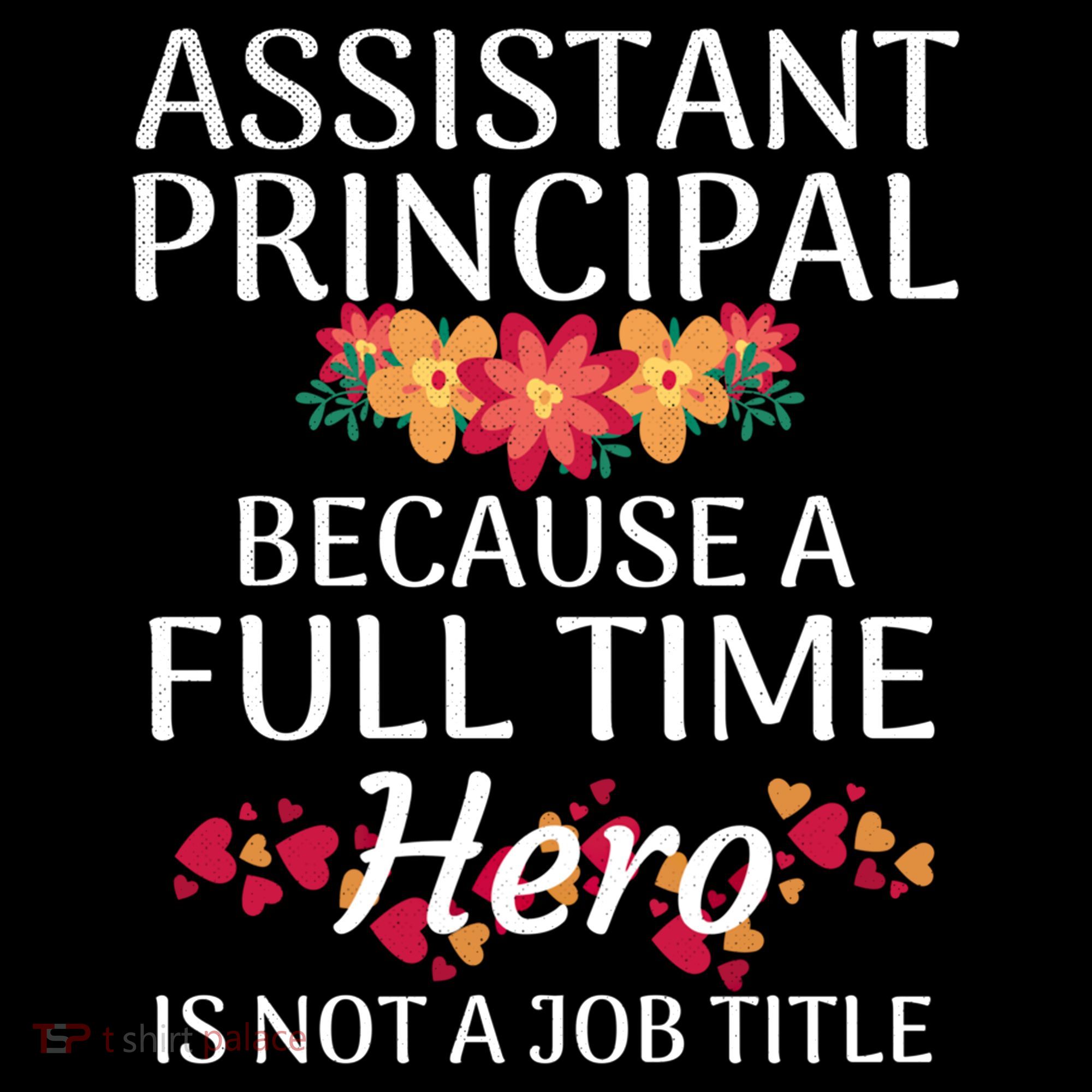 Full Time Hero Teacher School Assistant Principal Funny Gift Coffee Mug