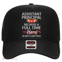 Full Time Hero Teacher School Assistant Principal Funny Gift Hat thumb 0