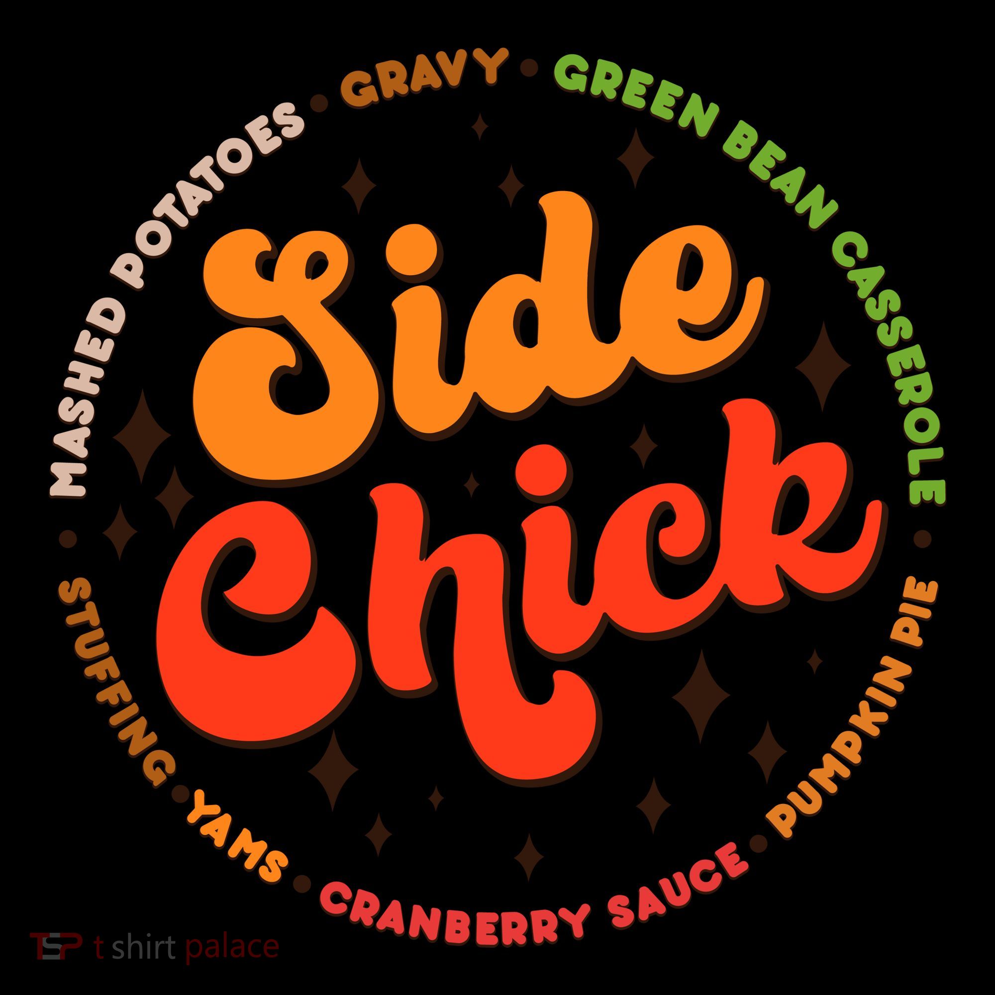 Funny Thanksgiving Holiday Side Chick Coffee Mug